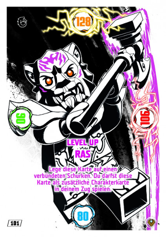 NINJAGO Trading Card Game (German) Series 9 (Next Level) - # 101 Level Up Ras