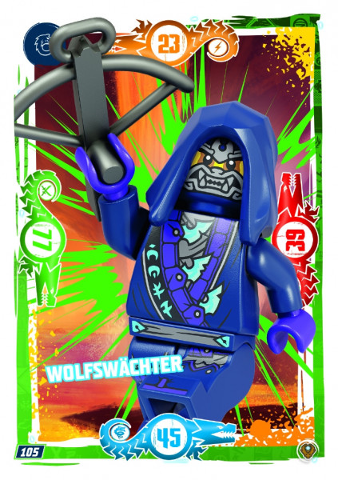 NINJAGO Trading Card Game (German) Series 9 (Next Level) - # 105 Wolfswächter