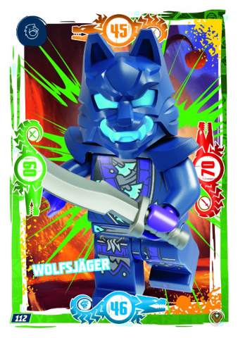 NINJAGO Trading Card Game (German) Series 9 (Next Level) - # 112 Wolfsjäger