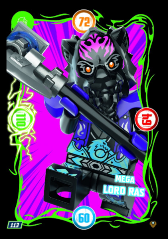NINJAGO Trading Card Game (German) Series 9 (Next Level) - # 113 Mega Lord Ras