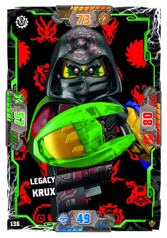 NINJAGO Trading Card Game (German) Series 9 (Next Level) - # 136 Legacy Krux