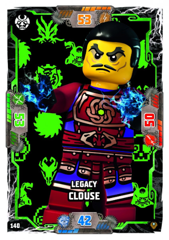 NINJAGO Trading Card Game (German) Series 9 (Next Level) - # 140 Legacy Clouse