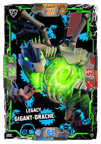NINJAGO Trading Card Game (German) Series 9 (Next Level) - # 155 Legacy Gigant-Drache