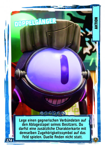 NINJAGO Trading Card Game (German) Series 9 (Next Level) - # 174 Doppelgänger