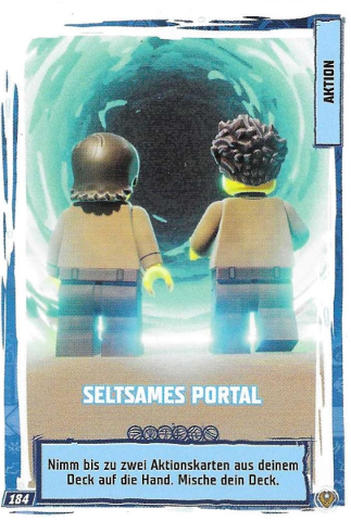 NINJAGO Trading Card Game (German) Series 9 (Next Level) - # 184 Seltsames Portal