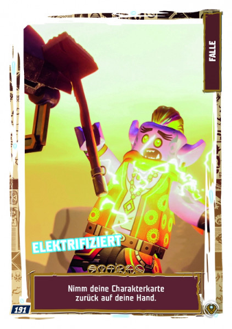 NINJAGO Trading Card Game (German) Series 9 (Next Level) - # 191 Elektrifiziert