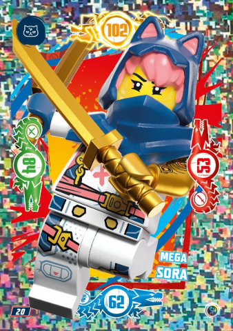 NINJAGO Trading Card Game (German) Series 9 - # 20 Mega Sora