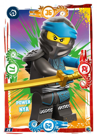NINJAGO Trading Card Game (German) Series 9 - # 25 Power Nya