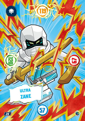 NINJAGO Trading Card Game (German) Series 9 - # 26 Ultra Zane