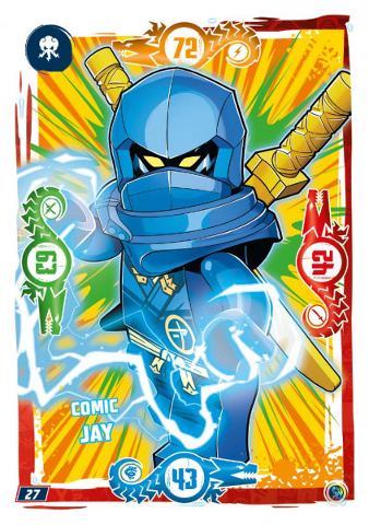 NINJAGO Trading Card Game (German) Series 9 - # 27 Comic Jay
