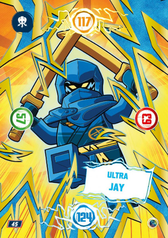 NINJAGO Trading Card Game (German) Series 9 - # 45 Ultra Jay