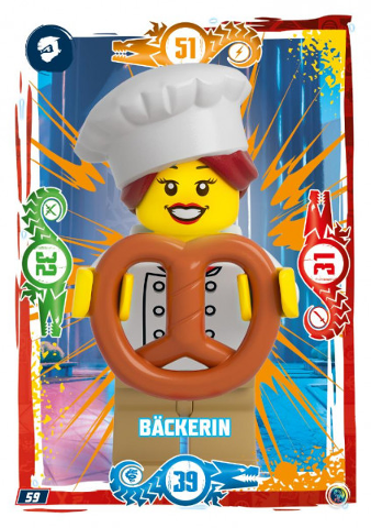 NINJAGO Trading Card Game (German) Series 9 - # 59 Bäckerin