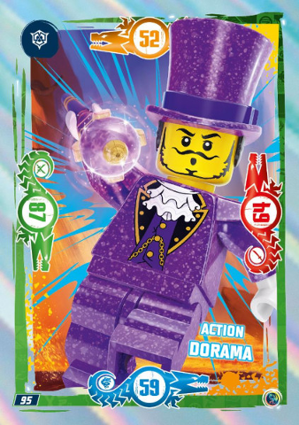 NINJAGO Trading Card Game (German) Series 9 - # 95 Action Dorama