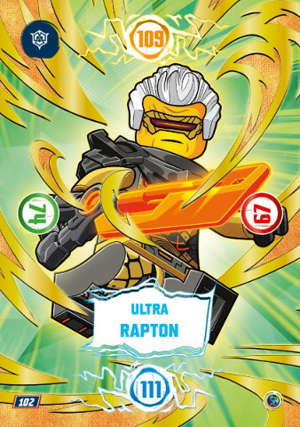 NINJAGO Trading Card Game (German) Series 9 - # 102 Ultra Rapton