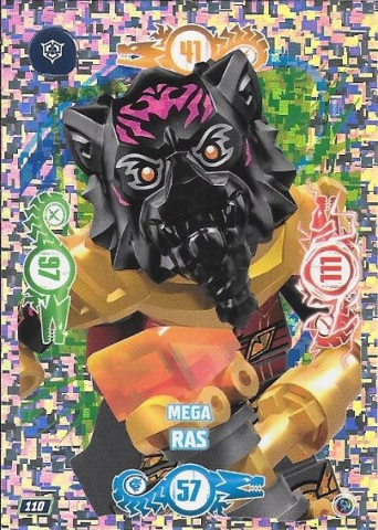 NINJAGO Trading Card Game (German) Series 9 - # 110 Mega Ras
