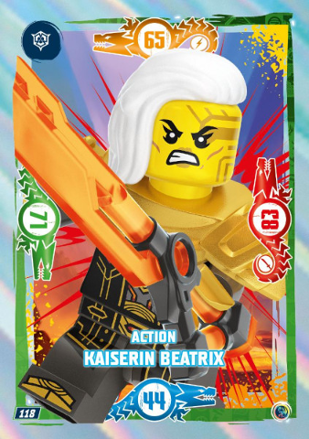NINJAGO Trading Card Game (German) Series 9 - # 118 Action Kaiserin Beatrix