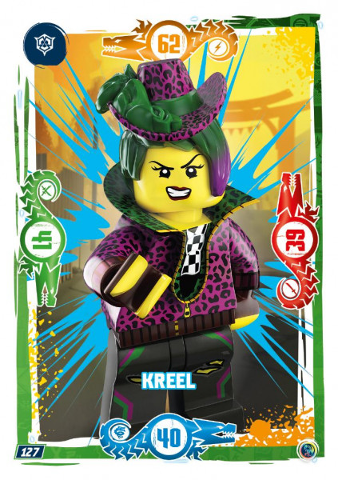 NINJAGO Trading Card Game (German) Series 9 - # 127 Kreel