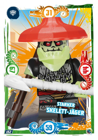 NINJAGO Trading Card Game (German) Series 9 - # 152 Starker Skelett-Jäger