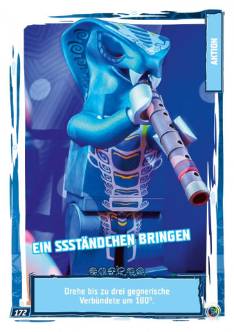 NINJAGO Trading Card Game (German) Series 9 - # 172 Ein Ssständchen Bringen