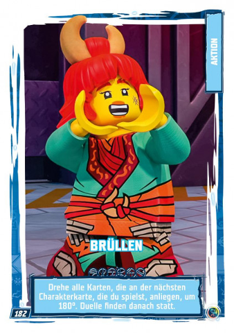 NINJAGO Trading Card Game (German) Series 9 - # 182 Brüllen