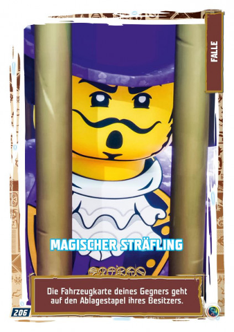 NINJAGO Trading Card Game (German) Series 9 - # 206 Magischer Sträfling