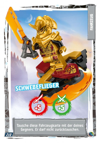 NINJAGO Trading Card Game (German) Series 9 - # 210 Schwebeflieger