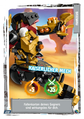 NINJAGO Trading Card Game (German) Series 9 - # 220 Kaiserlicher Mech