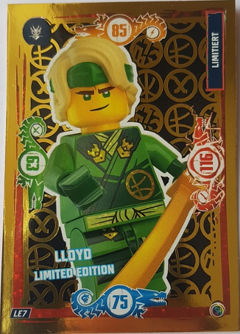 NINJAGO Trading Card Game (German) Series 9 - # LE7 Lloyd Limited Edition