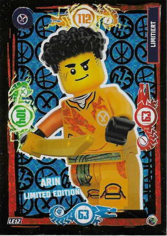 NINJAGO Trading Card Game (German) Series 9 - # LE12 Arin Limited Edition