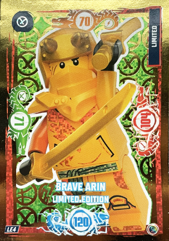 NINJAGO Trading Card Game (English) Series 9 - # LE4 Brave Arin Limited Edition