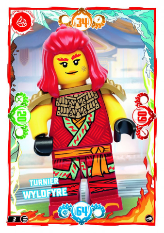 NINJAGO Trading Card Game (German) Series 10 - # 3 Turnier Wyldfyre