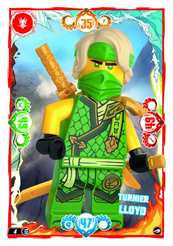 NINJAGO Trading Card Game (German) Series 10 - # 4 Turnier Lloyd