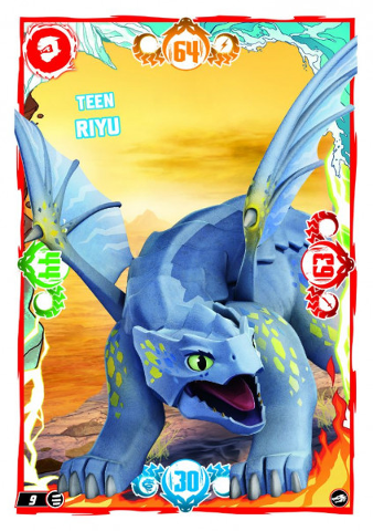 NINJAGO Trading Card Game (German) Series 10 - # 9 Teen Riyu