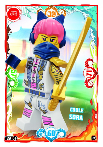 NINJAGO Trading Card Game (German) Series 10 - # 20 Coole Sora