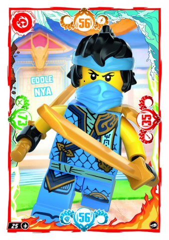 NINJAGO Trading Card Game (German) Series 10 - # 25 Coole Nya