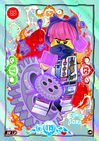 NINJAGO Trading Card Game (German) Series 10 - # 38 Comic Sora
