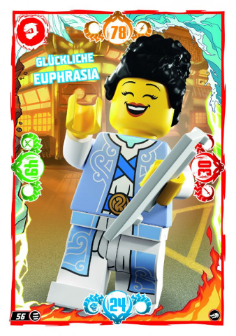 NINJAGO Trading Card Game (German) Series 10 - # 56 Glückliche Euphrasia