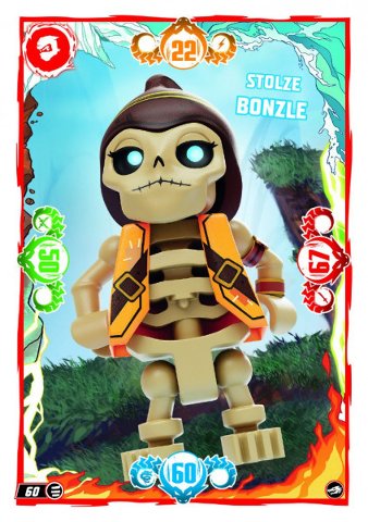 NINJAGO Trading Card Game (German) Series 10 - # 60 Stolze Bonzle