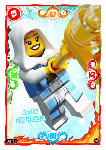 NINJAGO Trading Card Game (German) Series 10 - # 70 Action Euphrasia