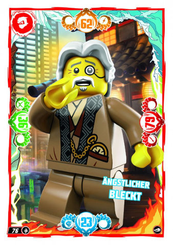 NINJAGO Trading Card Game (German) Series 10 - # 76 Ängstlicher Bleckt