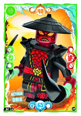 NINJAGO Trading Card Game (German) Series 10 - # 94 Action Drix