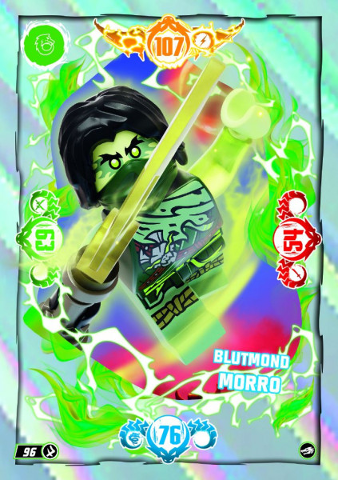 NINJAGO Trading Card Game (German) Series 10 - # 96 Blutmono Morro