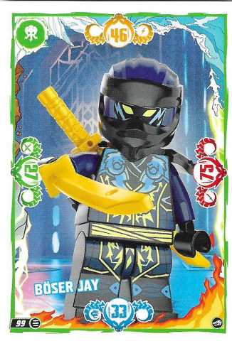 NINJAGO Trading Card Game (German) Series 10 - # 99 Böser Jay