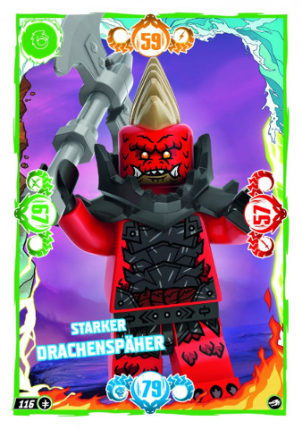 NINJAGO Trading Card Game (German) Series 10 - # 116 Starker Drachenspäher