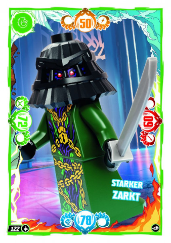 NINJAGO Trading Card Game (German) Series 10 - # 122 Starker Zarkt