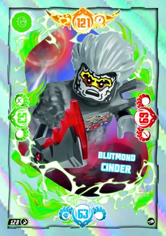 NINJAGO Trading Card Game (German) Series 10 - # 128 Blutmond Cinder