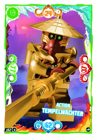 NINJAGO Trading Card Game (German) Series 10 - # 152 Action Tempelwächter