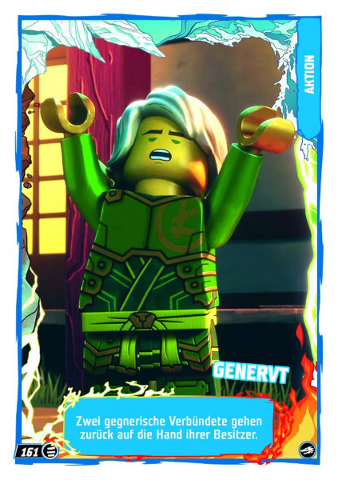 NINJAGO Trading Card Game (German) Series 10 - # 161 Genervt