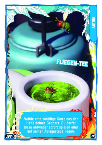 NINJAGO Trading Card Game (German) Series 10 - # 163 Fliegen-tee