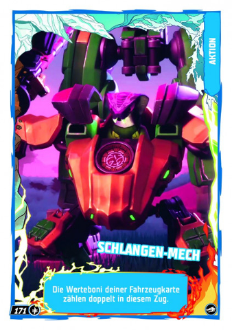 NINJAGO Trading Card Game (German) Series 10 - # 171 Schlangen-Mech